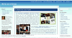 Desktop Screenshot of europajugend.wordpress.com