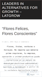 Mobile Screenshot of latgrow.wordpress.com