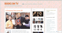 Desktop Screenshot of booksontv.wordpress.com