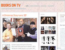 Tablet Screenshot of booksontv.wordpress.com