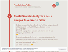Tablet Screenshot of franckepeixoto.wordpress.com