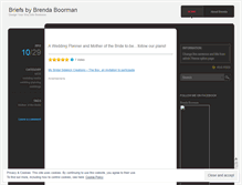 Tablet Screenshot of brendaboorman.wordpress.com