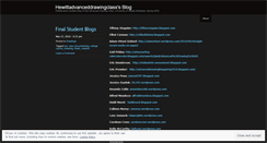 Desktop Screenshot of hewittadvanceddrawingclass.wordpress.com