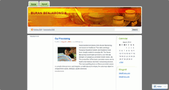Desktop Screenshot of buranbenjarong.wordpress.com
