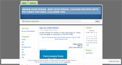 Desktop Screenshot of irecipe.wordpress.com