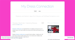 Desktop Screenshot of mydressconnection.wordpress.com