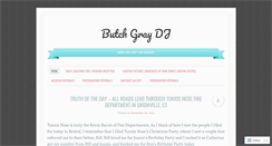 Desktop Screenshot of butchgraydj.wordpress.com