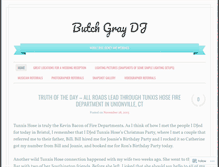 Tablet Screenshot of butchgraydj.wordpress.com