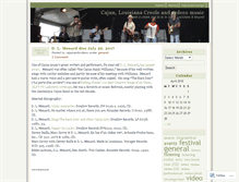 Tablet Screenshot of cajunandzydeco.wordpress.com