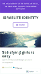 Mobile Screenshot of israeliteknight.wordpress.com