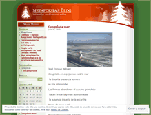 Tablet Screenshot of metapoesias.wordpress.com