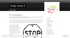 Desktop Screenshot of fairywitht.wordpress.com