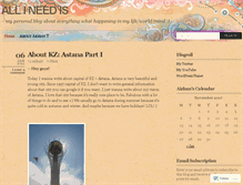 Tablet Screenshot of aizhant.wordpress.com