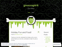 Tablet Screenshot of greecespirit.wordpress.com