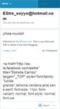 Mobile Screenshot of estre89.wordpress.com
