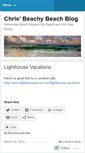 Mobile Screenshot of chrisbeachybeach.wordpress.com