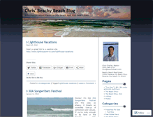 Tablet Screenshot of chrisbeachybeach.wordpress.com