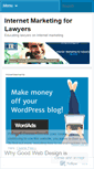 Mobile Screenshot of ilawyermarketing.wordpress.com