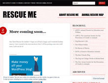 Tablet Screenshot of njrescueme.wordpress.com