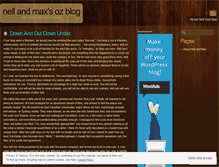 Tablet Screenshot of nellandmaxinoz.wordpress.com