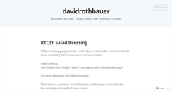 Desktop Screenshot of davidrothbauer.wordpress.com