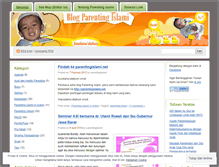 Tablet Screenshot of parentingislami.wordpress.com