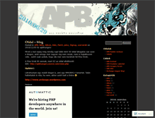 Tablet Screenshot of apbhungary.wordpress.com