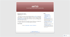 Desktop Screenshot of amtso.wordpress.com