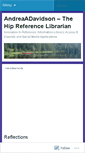 Mobile Screenshot of andreaadavidson.wordpress.com