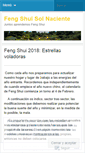 Mobile Screenshot of fengshuisolnaciente.wordpress.com