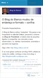 Mobile Screenshot of blogdoblanco.wordpress.com