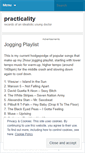 Mobile Screenshot of practicality.wordpress.com