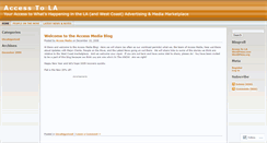 Desktop Screenshot of accessmedia.wordpress.com
