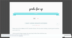 Desktop Screenshot of grabsforup.wordpress.com