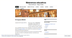 Desktop Screenshot of edumetaversos.wordpress.com