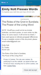 Mobile Screenshot of nottemil.wordpress.com