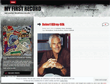 Tablet Screenshot of myfirstrecord.wordpress.com