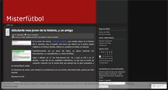 Desktop Screenshot of misterfutbol.wordpress.com