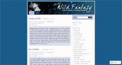 Desktop Screenshot of anotherwildfantasy.wordpress.com