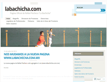 Tablet Screenshot of labachicha.wordpress.com