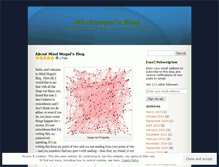 Tablet Screenshot of mindmogul.wordpress.com