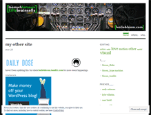 Tablet Screenshot of lesliebloom.wordpress.com