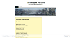 Desktop Screenshot of pdxalliance.wordpress.com