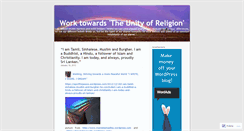 Desktop Screenshot of buildridgesofunity.wordpress.com