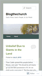 Mobile Screenshot of blogthechurch.wordpress.com