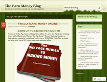 Tablet Screenshot of countmoney.wordpress.com