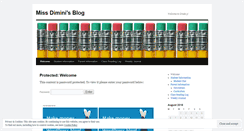 Desktop Screenshot of missdimini.wordpress.com