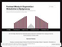 Tablet Screenshot of festiwalorganowy.wordpress.com