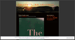 Desktop Screenshot of franklyshankly.wordpress.com