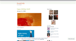 Desktop Screenshot of freshpeth.wordpress.com